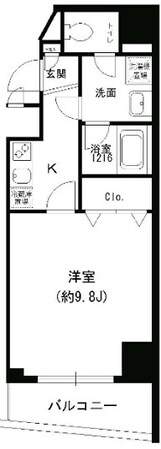 江坂駅 徒歩5分 6階の物件間取画像